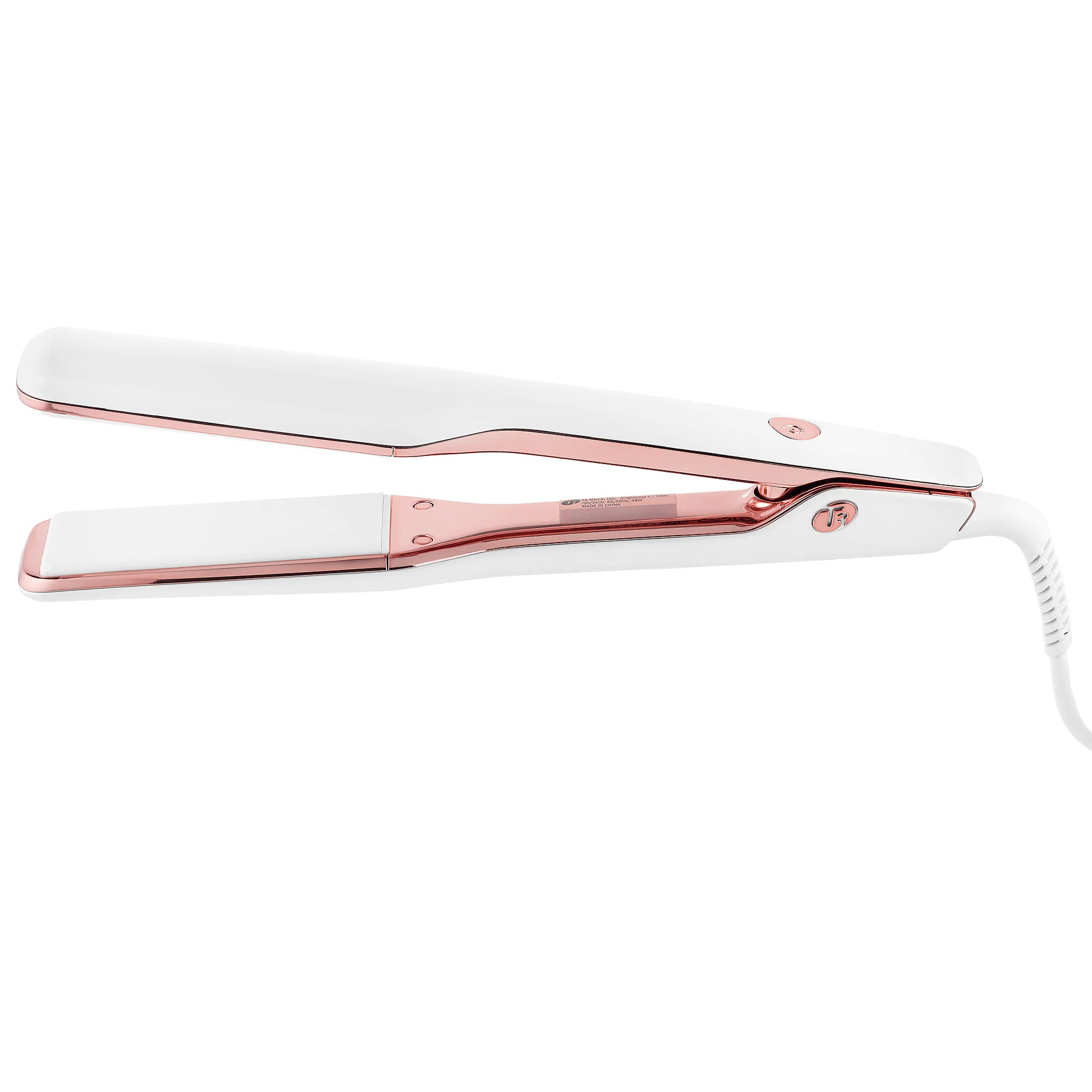 Plancha para el cabello SINGLEPASS X 1.5” IONIC FLAT IRON WITH CERAMIC  PLATES (WHITE \u0026 ROSE GOLD) de T3 en Sephora de México.