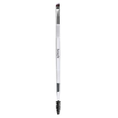 DUAL-ENDED ANGLED EYEBROW BRUSH (BROCHA ANGULAR PARA CEJAS CON CEPILLO)