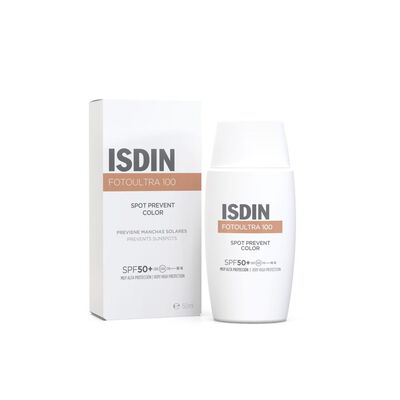 ISDIN FOTOULTRA 100 SPOT PREVENT COLOR SPF50+ (FOTOPROTECTOR CON COLOR)
