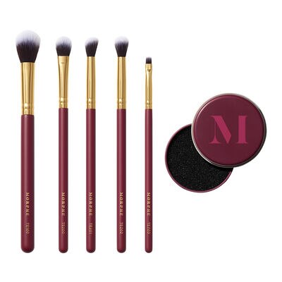 DECORATE LAVISHLY 6-PIECE FACE AND EYE BRUSH SET (SET DE BROCHAS PARA ROSTRO Y OJOS)