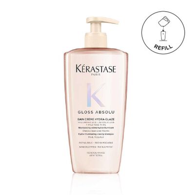 SHAMPOO GLOSS ABSOLU BAIN CREME HYDRA-GLAZE REFILLEABLE (SHAMPOO PARA CABELLO GRUESO REFILLEABLE)