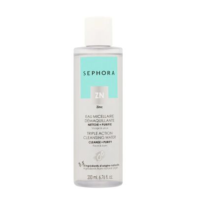 TRIPLE ACTION CLEANSING WATER (AGUA MICELAR DESMAQUILLANTE PARA OJOS Y ROSTRO)