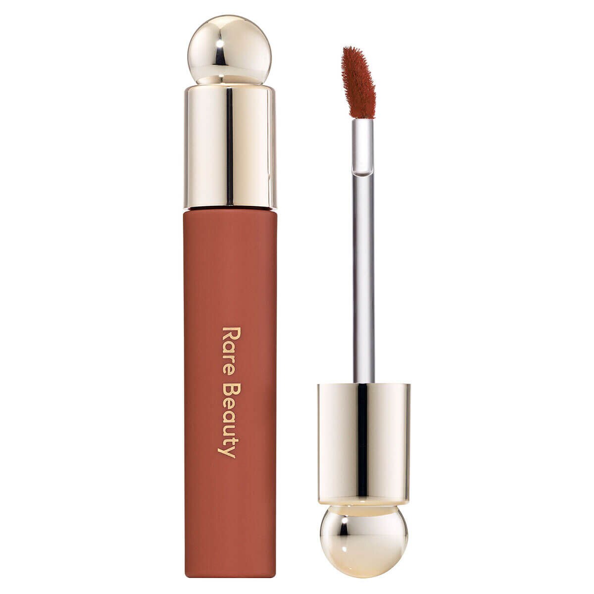 Aceite labial con color Rare Beauty tono Honesty
