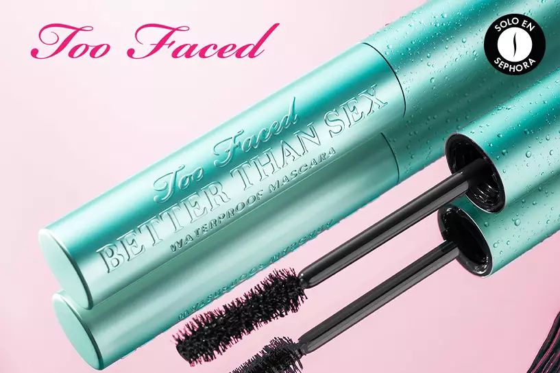 Destaca tus pestañas con TOO FACED y Better Than Sex ¡Logra una mirada de impacto!