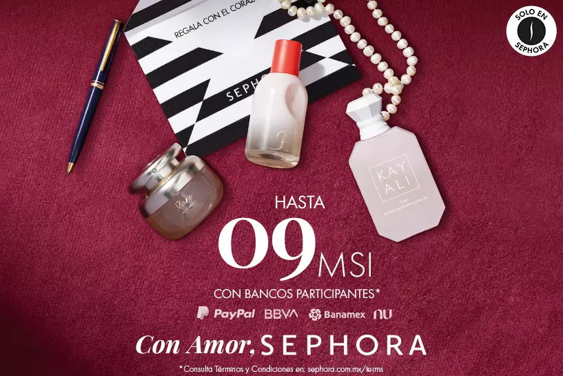 &iquest;Tienes la fragancia ideal para Valentine?  Disfruta de hasta 09 MSI* con una esencia inolvidable.