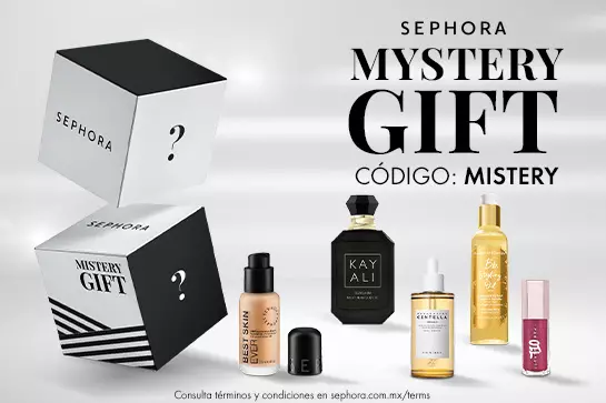 ¿Te gusta el Misterio? Obtén un regalo sorpresa en compras mayores a $899 MXN con el cupón: MYSTERY