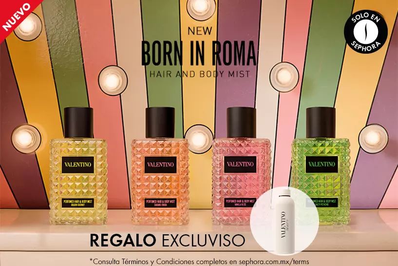 Completa tu ritual Valentino. Ll&eacute;vate una botella de regalo al comprar un Hair & Body Mist y una fragancia.