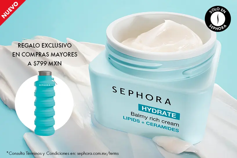 Elige tus favoritos y en compras de $799 MXN de la marca obt&eacute;n un termo de regalo