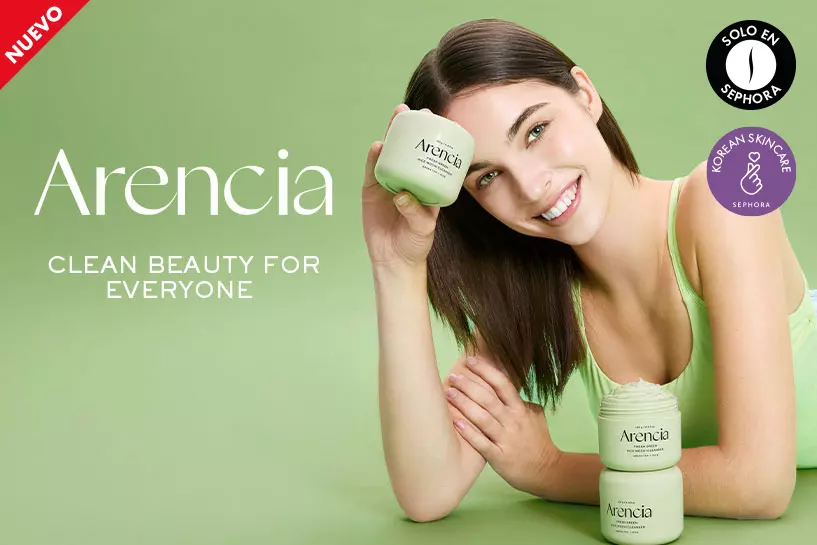 &iexcl;Nuevo en Sephora! Descubre Arencia, el skincare coreano inspirado en ingredientes naturales.