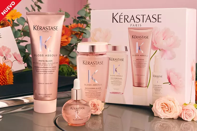 Dale un glow a tu cabello con el Kit de K&eacute;rastase Gloss Absolu, y ll&eacute;vate un regalo en compra