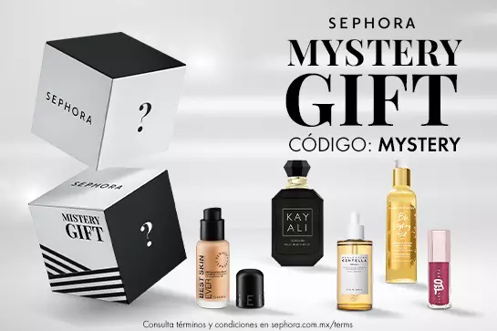 ¿Te gusta el Misterio? Obtén un regalo sorpresa en compras mayores a $899 MXN con el cupón: MYSTERY