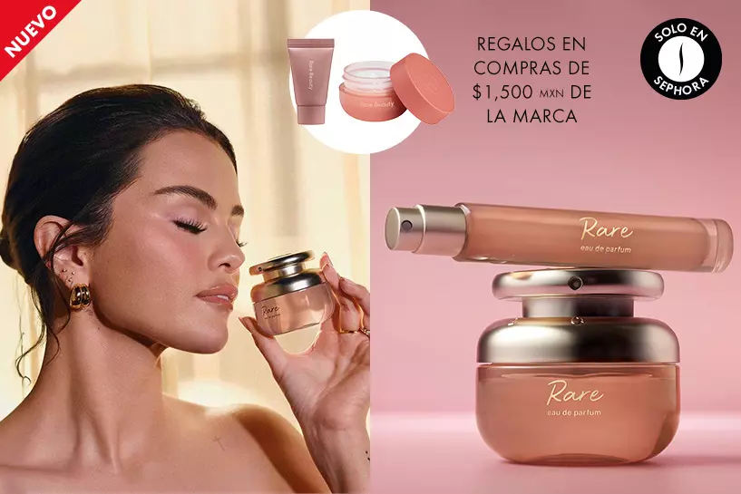 Tu belleza, tus reglas. Destaca tu autenticidad con Rare Beauty, y recibe regalos en compras de $1,500 MXN