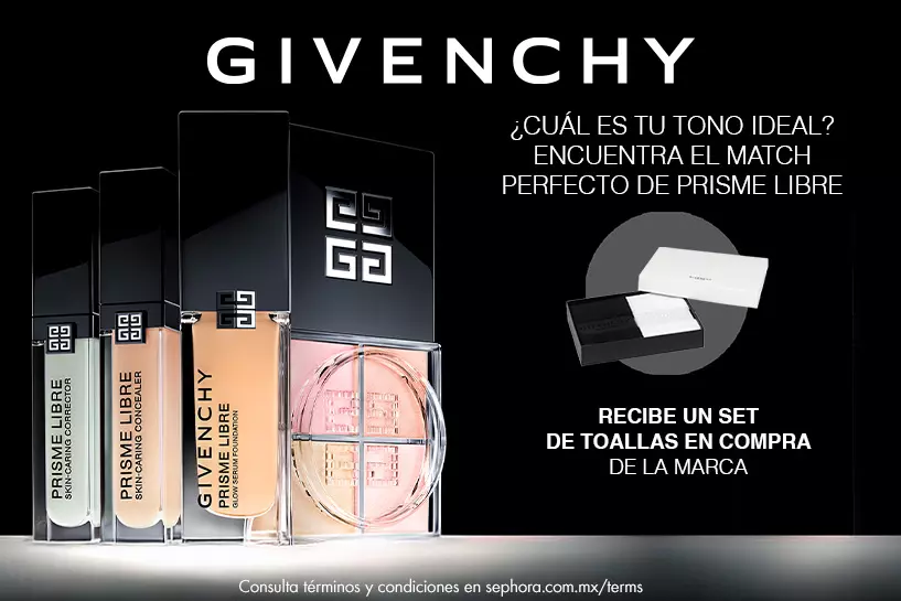 Encuentra el match ideal para complementar tu estilo de otoño con Givenchy y la línea de PRISME LIBRE