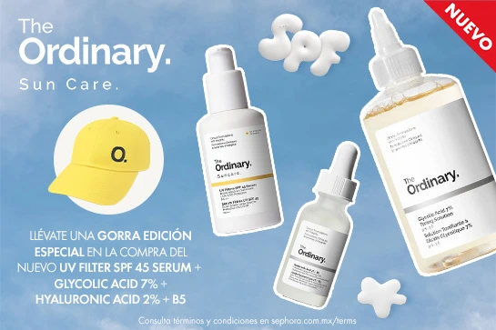 Completa tu rutina ideal con el nuevo UV Filter SPF 45 Serum y llévate una gorra edición limitada