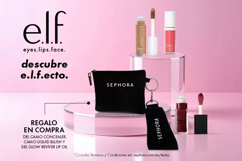 Luce un look de impacto con e.l.f.ecto y se parte de la trama que necesitas en tu vida  con el regalo ideal en compra