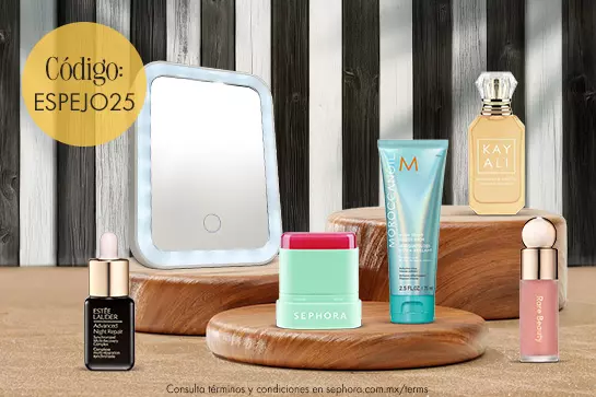 ¡Prepárate para el verano! Obtén un regalo en compras mayores a $799 mxn aplicando el código: ESPEJO25