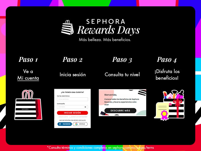 Consulta tu nivel en Sephora Rewards
