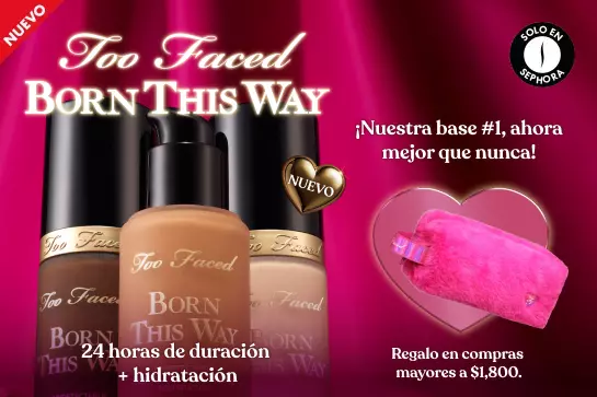 ¿Ya tienes la base ideal? Descubre Born This Way para lucir una piel uniforme e hidratada