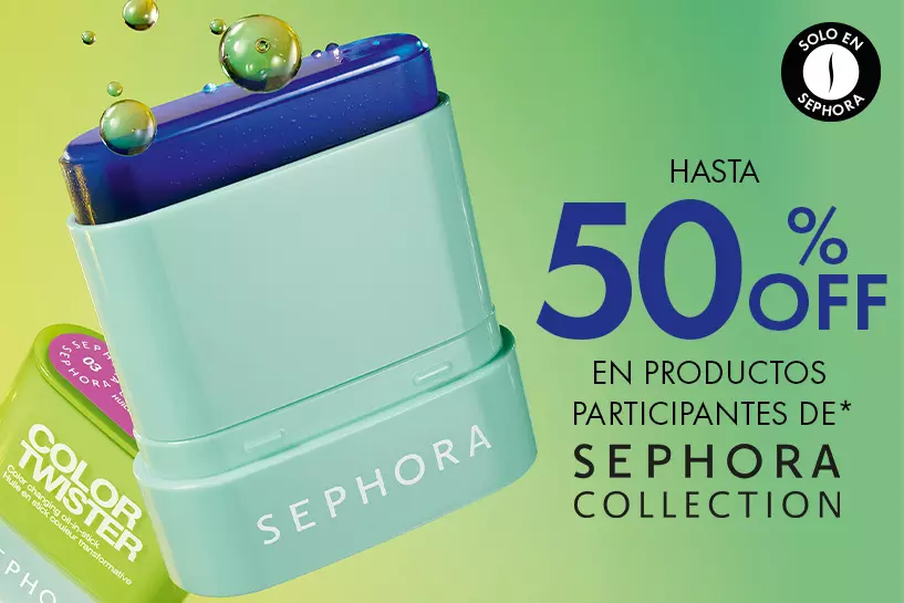 Descubre hasta el 50% OFF en Sephora Collection y dale un twist al color de tus labios y mejillas