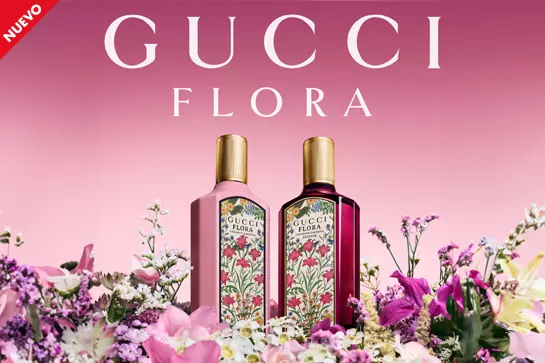Vive la intensidad de Gucci Flora Gorgeous Gardenia: Un abrazo floral, chispeante y lleno de placer inolvidable.