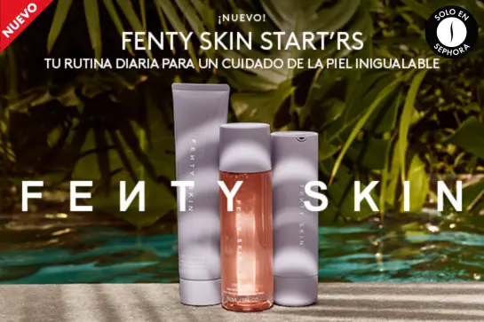 Tu régimen diario para reducir los poros: mejora tu tono, textura y luminosidad con los Fenty Skin Start’rs