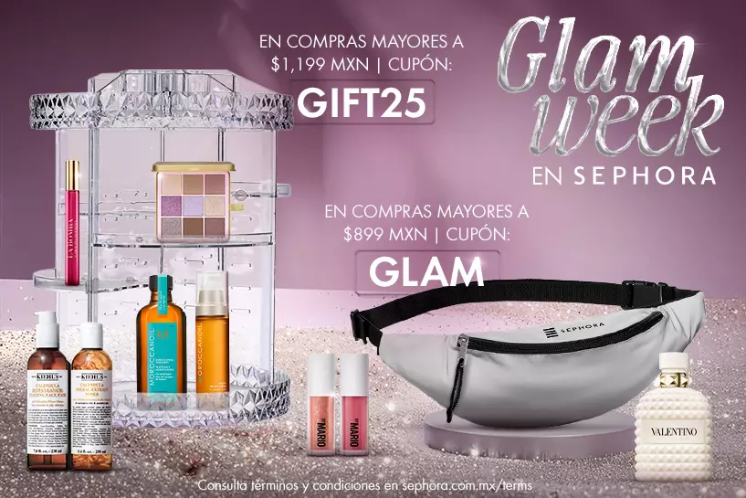 Eleva tu estilo y obtén una cangurera en compras de $899 MXN o un organizador con $1,199 MXN