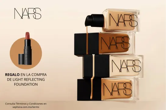 Cobertura con ingredientes de cuidado facial para cada tono de piel. Encuentra tu mejor luz con Light Reflecting Foundation