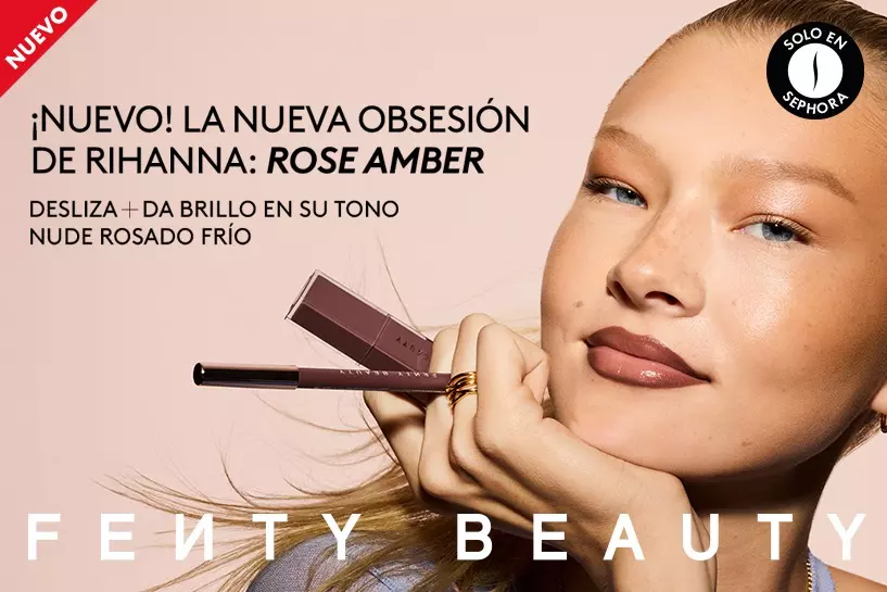 &iexcl;Novedad a la vista! Eleva tu lip combo con el nuevo tono rose amber de Fenty Beauty