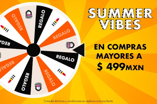 Obtén un regalo sorpresa en compras mayores a $499 mxn aplicando el código: SUMMER25