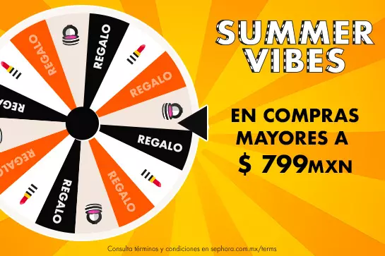 Obtén un regalo sorpresa en compras mayores a $799 mxn aplicando el código: SUMMER25