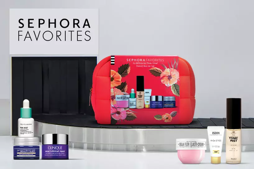 ¡Es tu momento! Con Sephora Favorites descubre el kit ideal con tus marcas favoritas y ten un viaje perfecto
