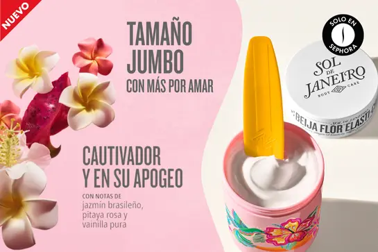 Biggie Biggie Beija Flor™ Elasti-Cream, ahora en edición limitada y en tamaño jumbo