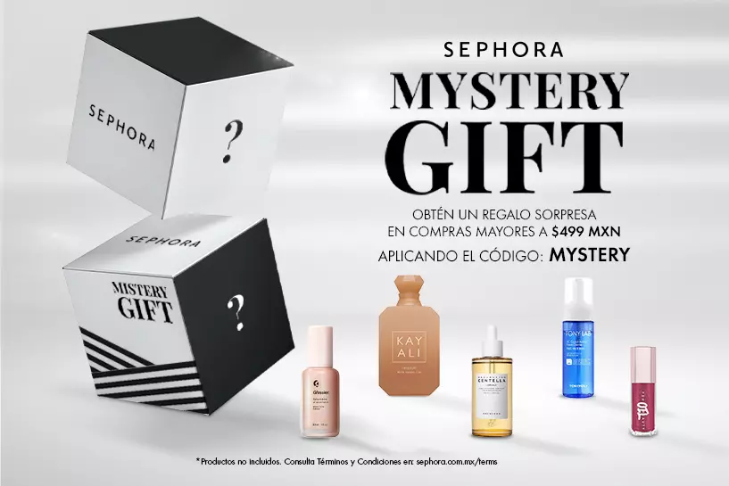 &iquest;Te gusta el Misterio? Obt&eacute;n un regalo sorpresa en compras mayores a $499 MXN y usando el cup&oacute;n: MYSTERY