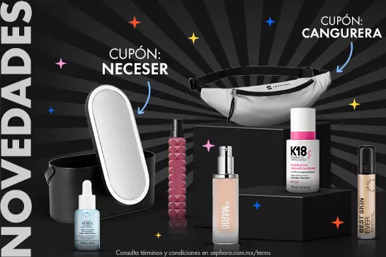 ¡Renueva tu colección! Obtén en compras mayores a $899 MXN una cangurera y en $1,999 MXN un neceser