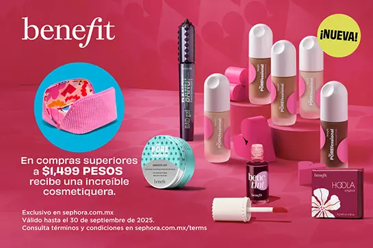 Llévate un regalo exclusivo en compras mayores a $1,500 MXN y descubre la NUEVA The Porefessional Foundation