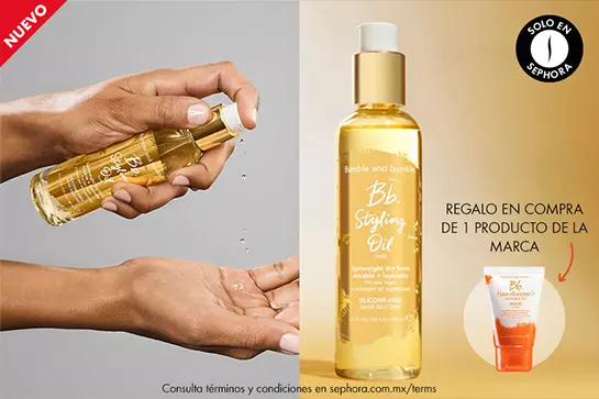 ¡Despídete del frizz! Aceite sin siliconas con 98% menos puntas abiertas y 5x más brillo