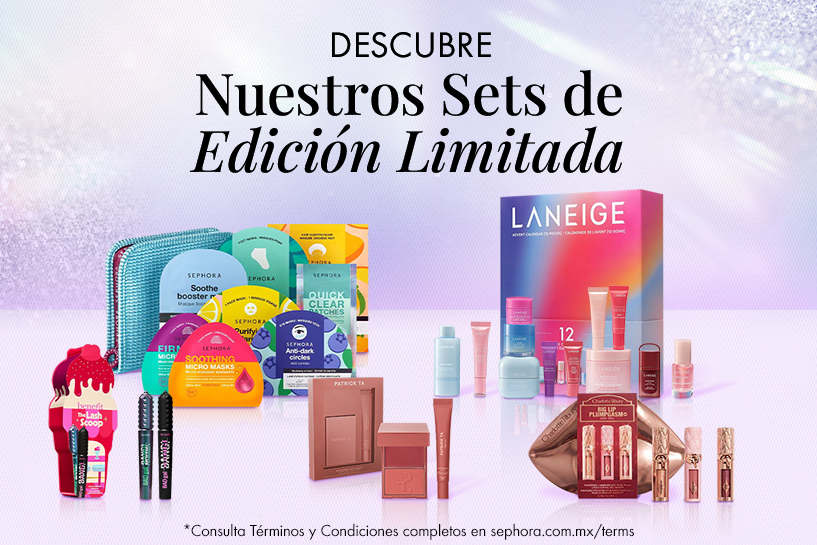 Sets para regalar, compartir o quedarte. Descubre ediciones limitadas y calendarios para hacer especial la temporada.