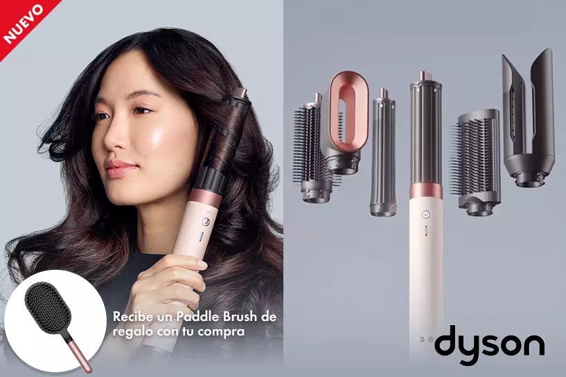 &iexcl;No hay l&iacute;mites! Puedes secar, rizar, cepillar y dar volumen a tu cabello. Incluye 6 accesorios inteligentes*