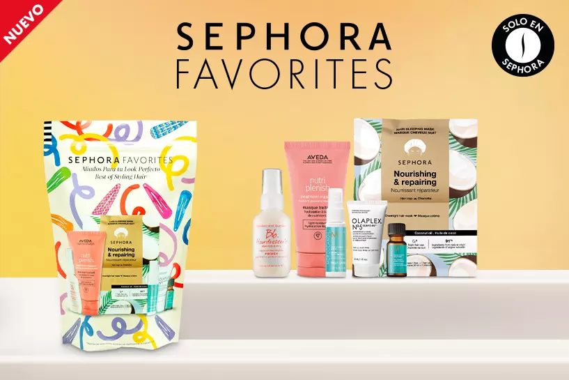 Consiente tu cabello con la selecci&oacute;n favorita de Sephora Favorites. Un gran cabello comienza con el cuidado adecuado