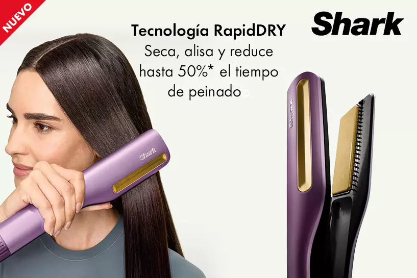 &iexcl;Nueva Shark Silky Pro! Logra un alisado de sal&oacute;n desde casa y pasa de un cabello h&uacute;medo a lacio sin da&ntilde;o por calor.