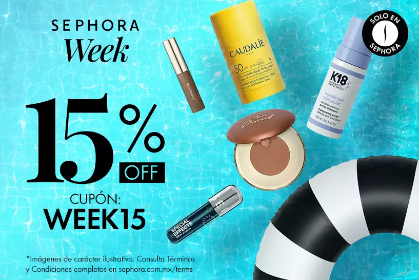 No te quedes sin tus indispensables esta temporada. Disfruta de 15% OFF* aplicando el cup&oacute;n: WEEK15