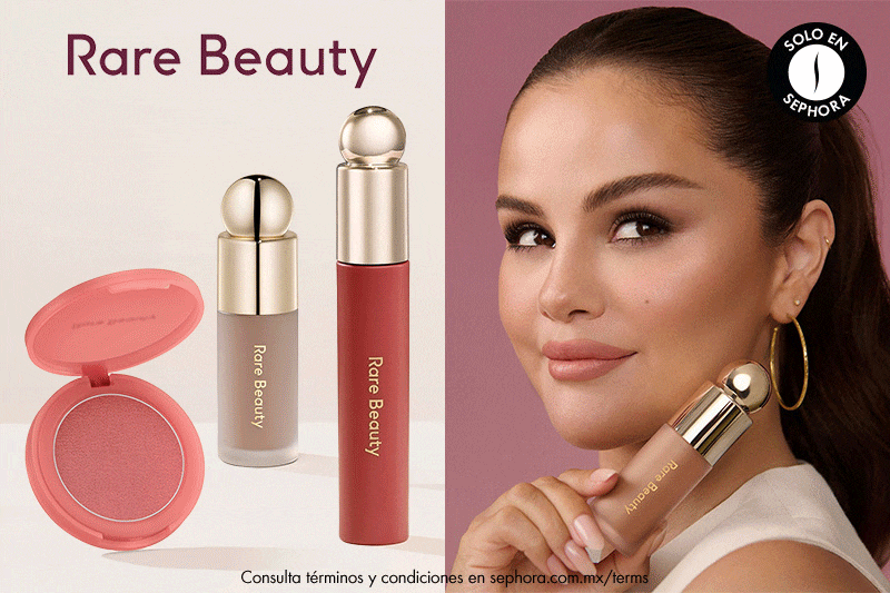 Renueva tu colección de Rare Beauty con sus must-have y descubre un regalo en compras mayores a $799 MXN