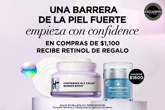 Confidence In A Cream Barrier Boost, hidratante facial para piel sensible, seca o deshidratada