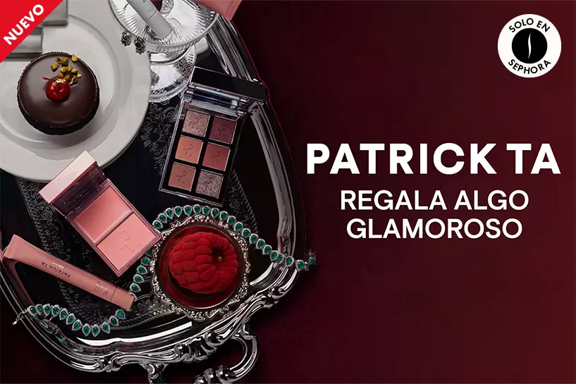 Glam en modo regalo: descubre favoritos de Patrick Ta que elevan cualquier beauty look.