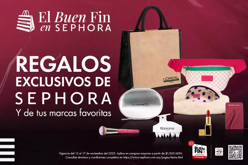 ¡Un regalo te espera! Descubre increíbles sorpresas de tus marcas favoritas al comprar en Sephora