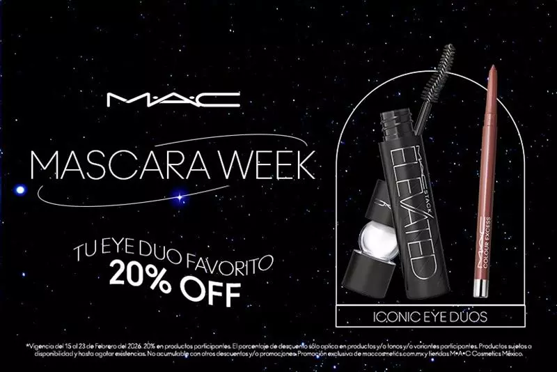 Destaca tu mirada con los iconic eye duos de MAC y obt&eacute;n hasta 20% OFF &iexcl;No los dejes escapar!