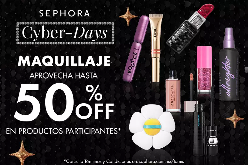 Aprovecha las promociones exclusivas y haz restock de tu maquillaje favorito con hasta 50% OFF