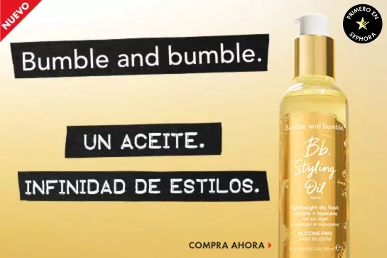 Reduce el frizz, aporta brillo y protege del calor con el NUEVO Styling Oil de acabado ligero