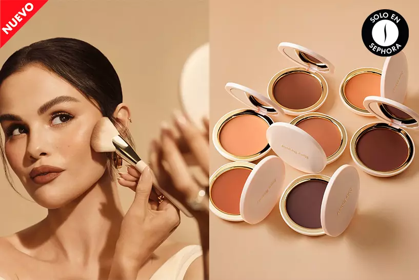 &iexcl;Novedad a la vista! Luce un acabado mate con The Warm Wishes Soft Matte Powder Bronzer