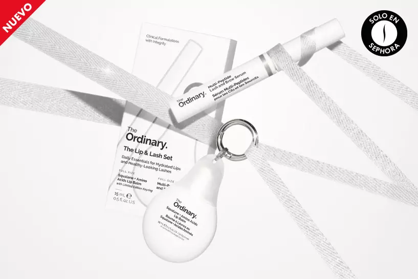 ¿Ya tienes tu set? Cuida tus labios y pestañas con The Ordinary. Un set que puedes llevar a todas partes